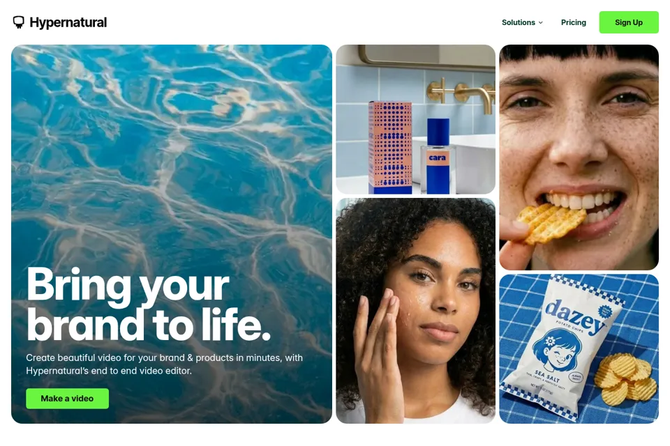 Landing page preview