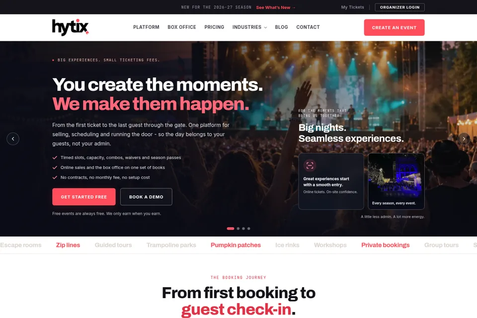 Landing page preview