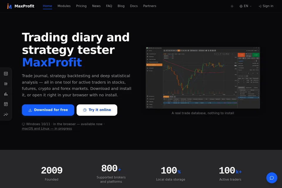 Landing page preview