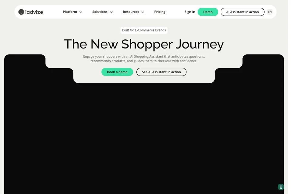 Landing page preview
