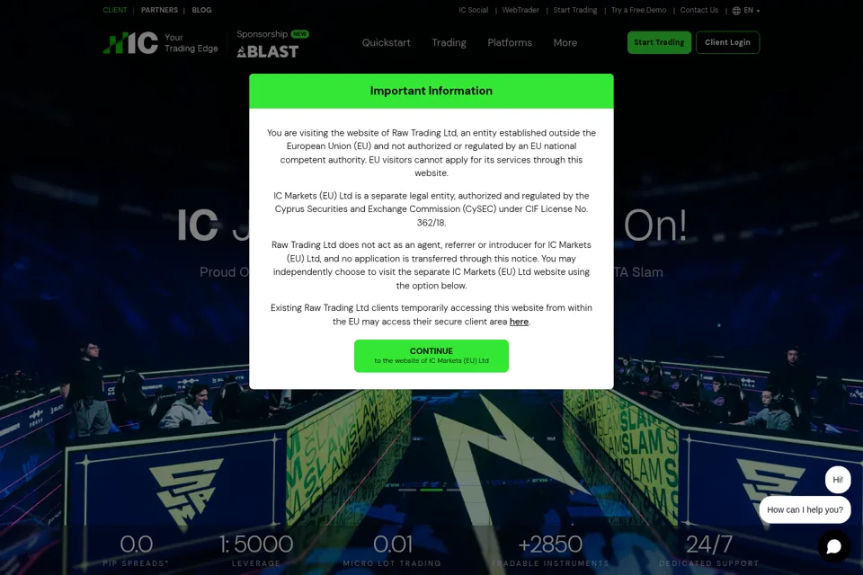 Landing page preview