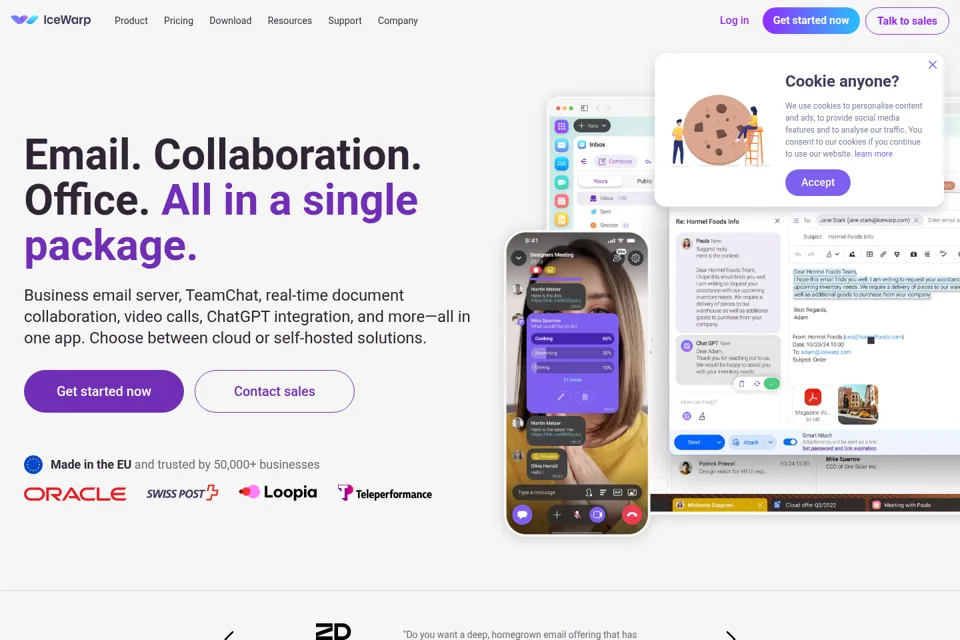 Landing page preview