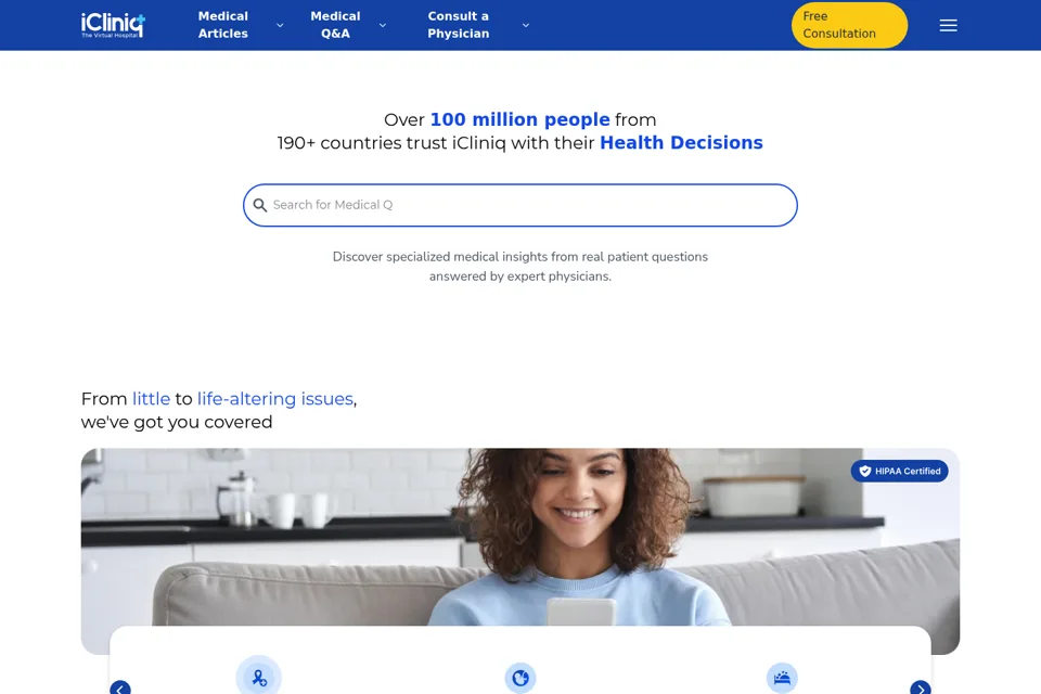 Landing page preview
