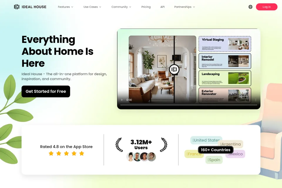 Landing page preview