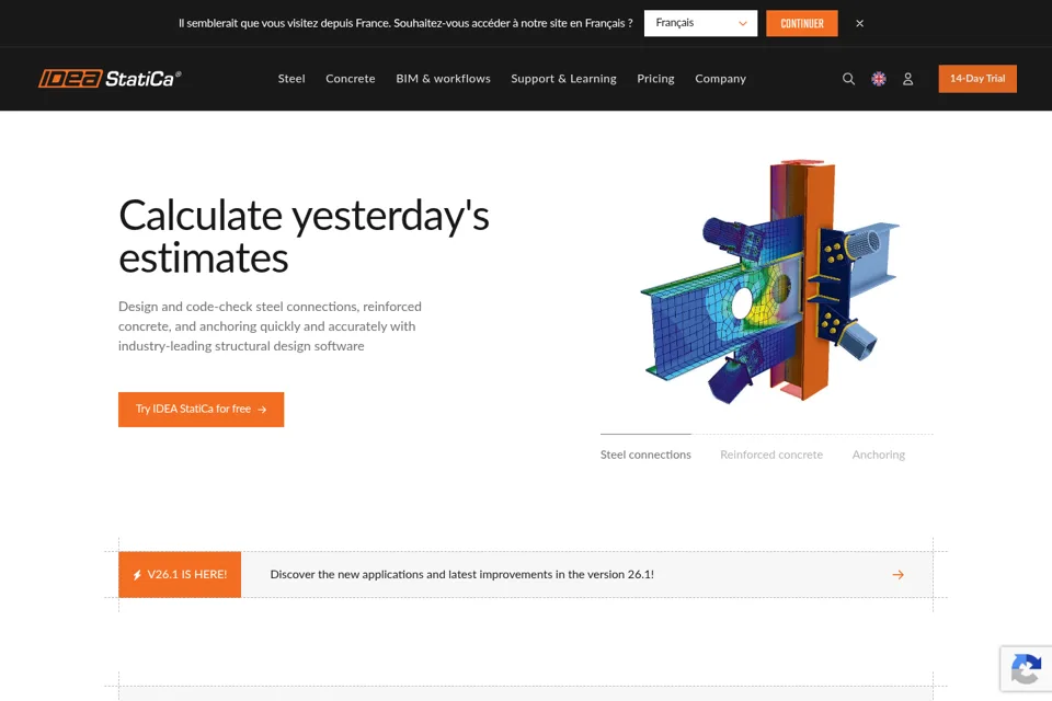 Landing page preview