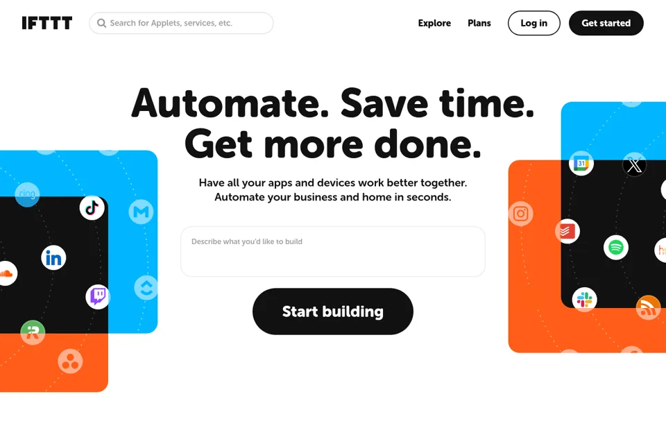 Landing page preview