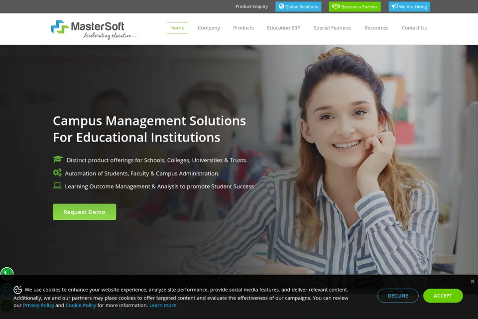 Landing page preview