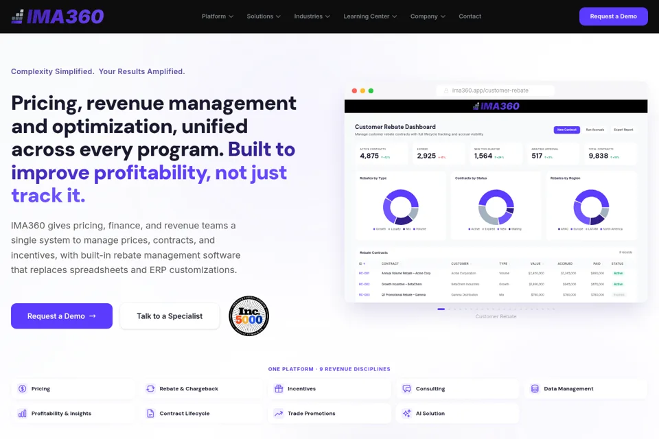 Landing page preview