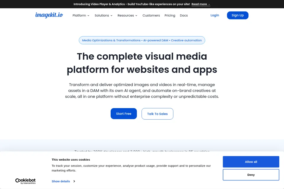 Landing page preview