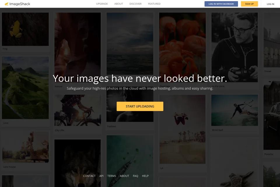 Landing page preview