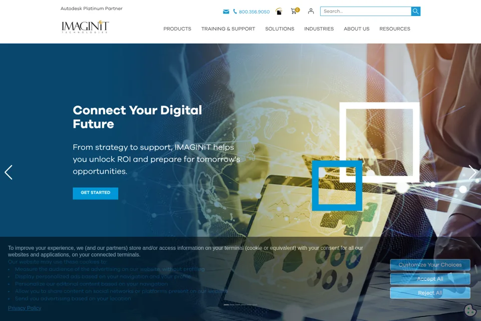 Landing page preview