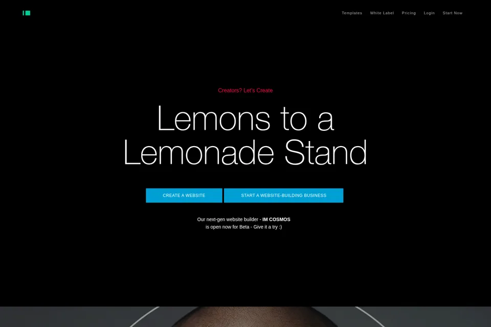 Landing page preview