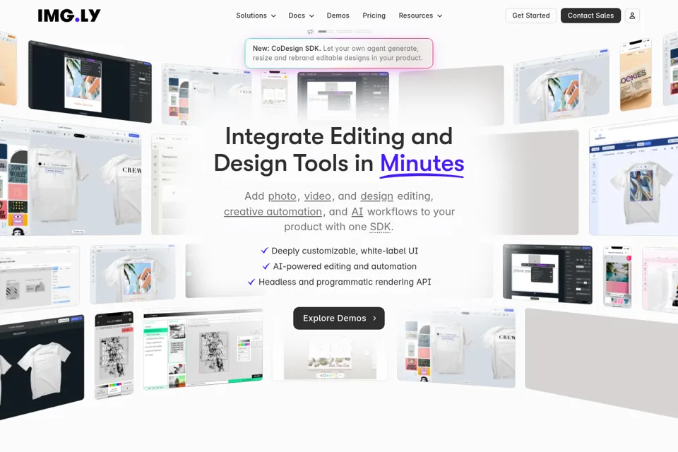 Landing page preview