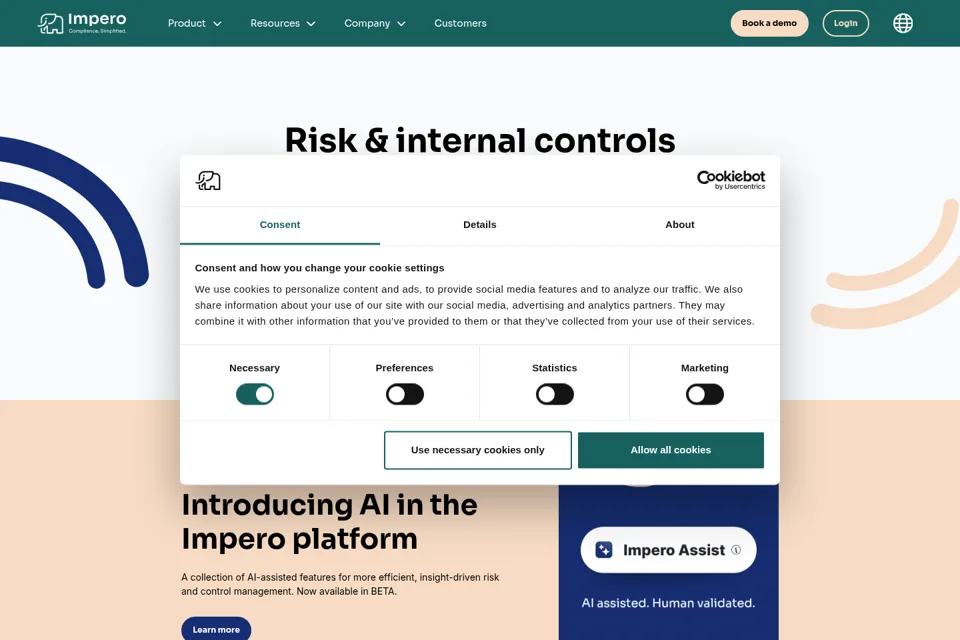 Landing page preview