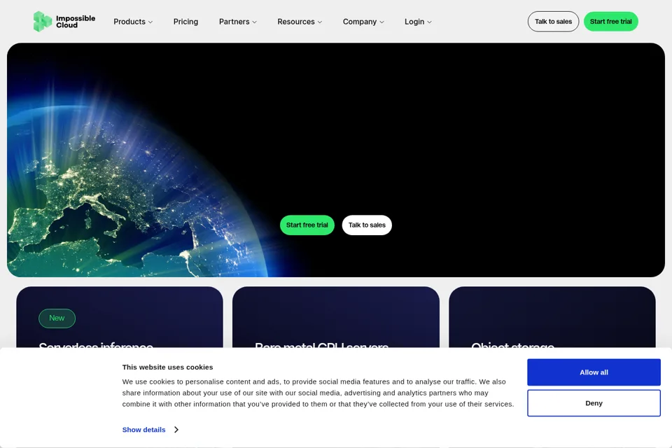 Landing page preview