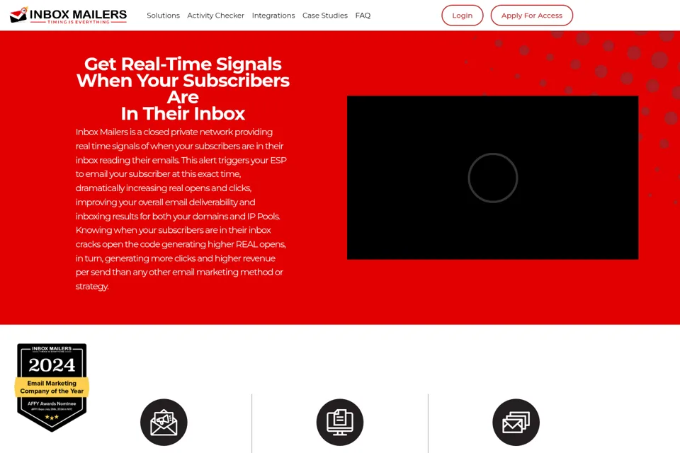 Landing page preview