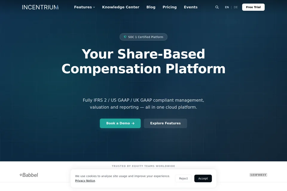 Landing page preview
