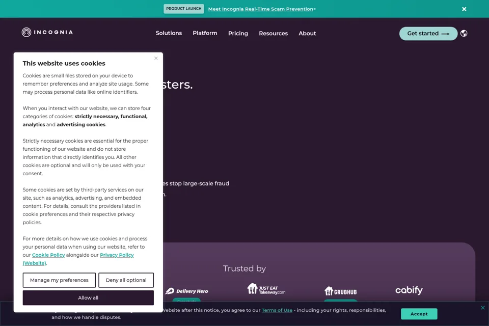 Landing page preview