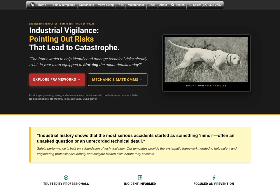 Landing page preview
