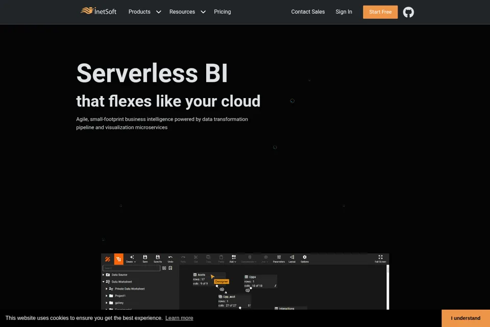 Landing page preview