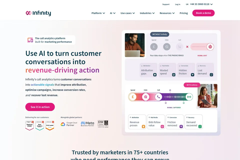 Landing page preview