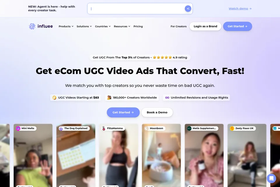 Landing page preview
