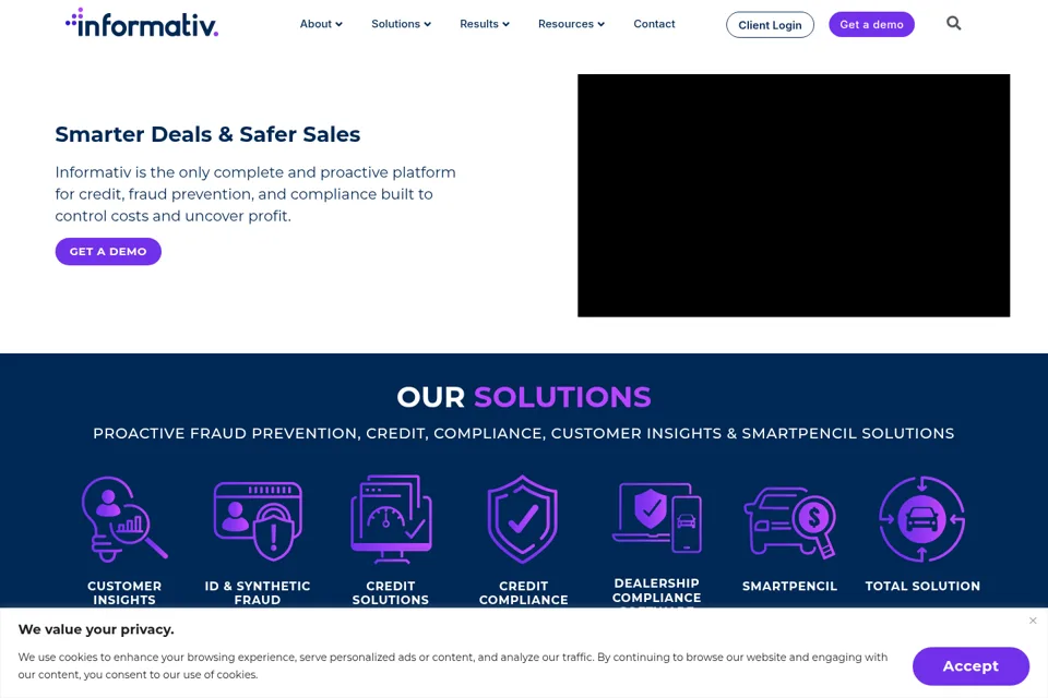 Landing page preview
