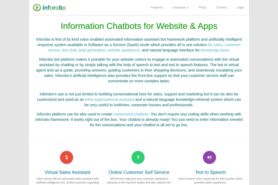 Landing page preview