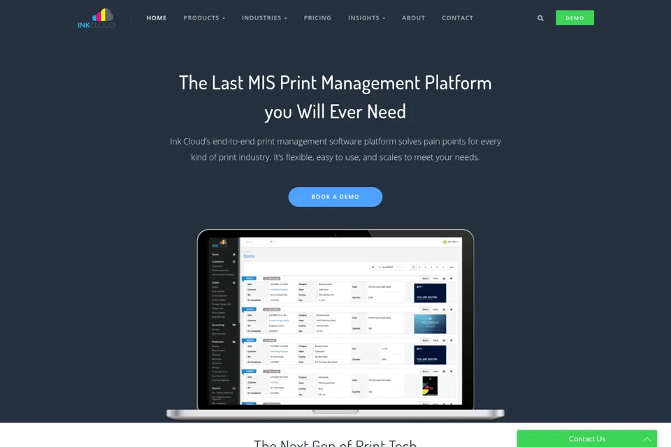 Landing page preview