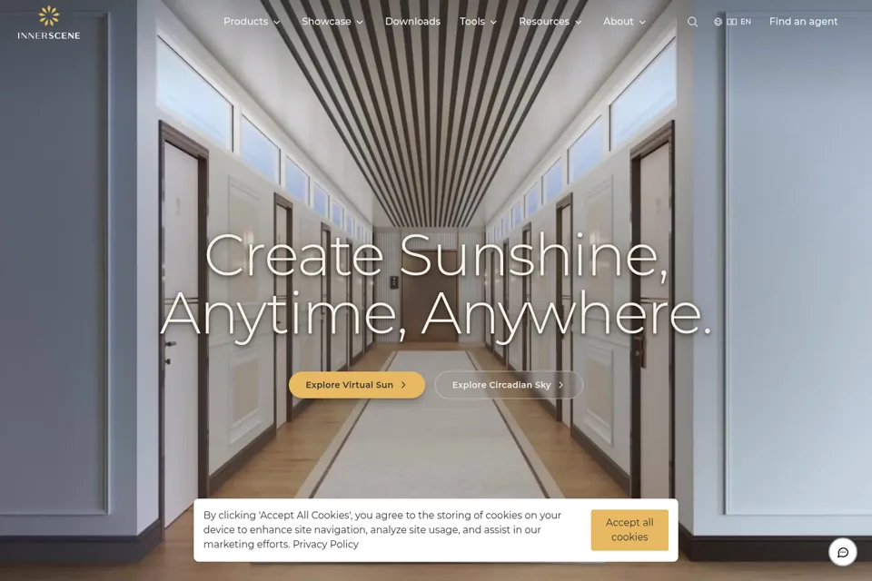 Landing page preview