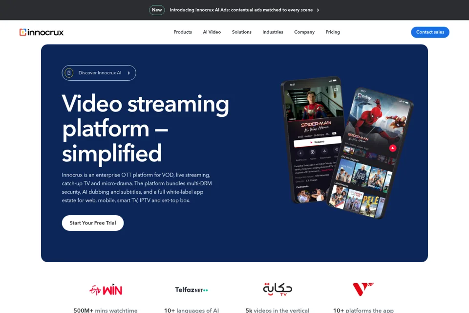 Landing page preview