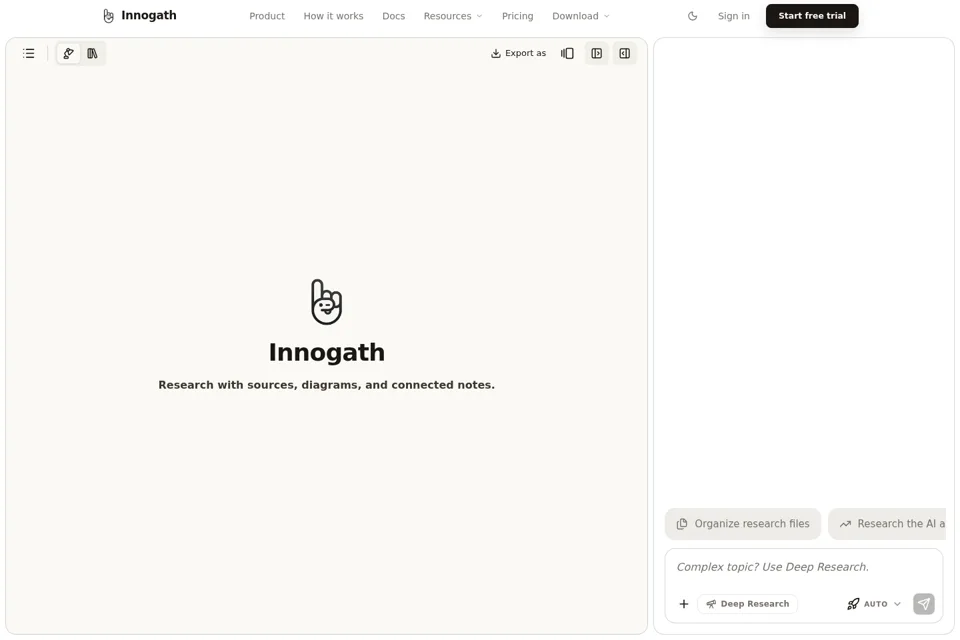 Landing page preview