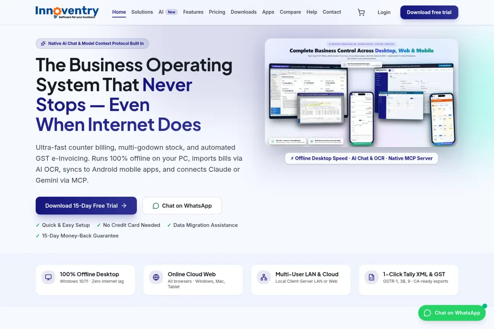 Landing page preview