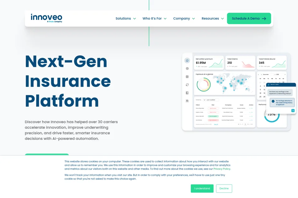 Landing page preview