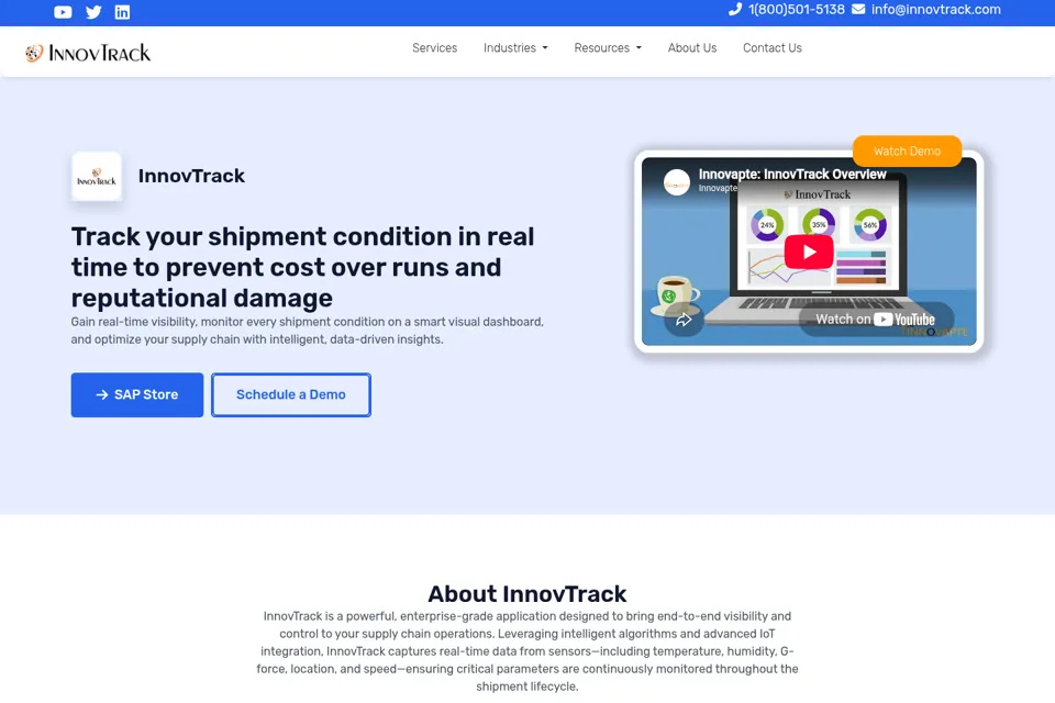 Landing page preview
