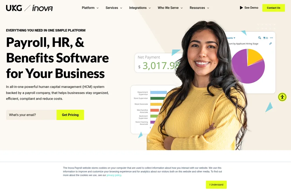 Landing page preview