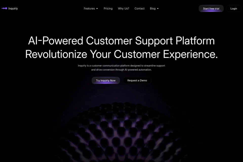 Landing page preview
