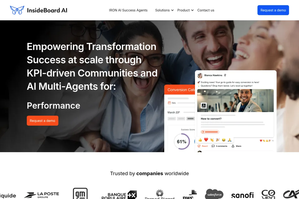 Landing page preview