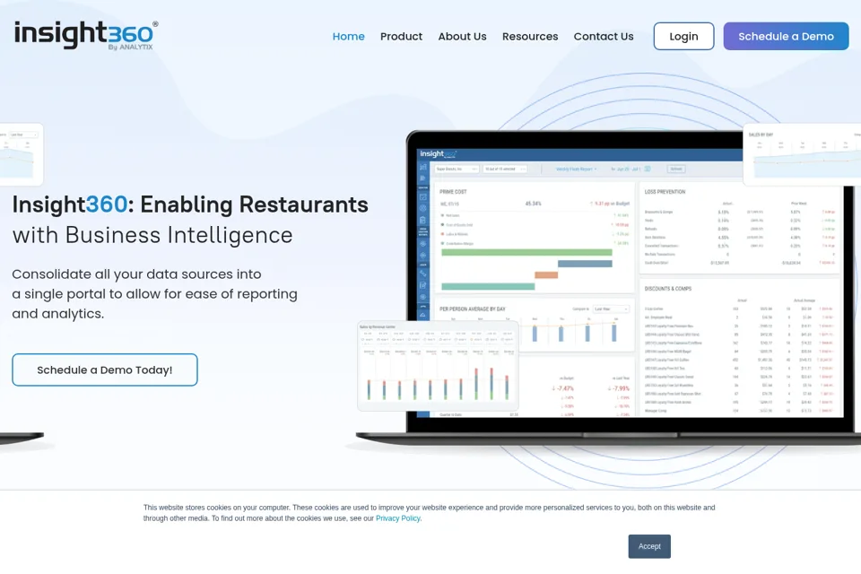Landing page preview