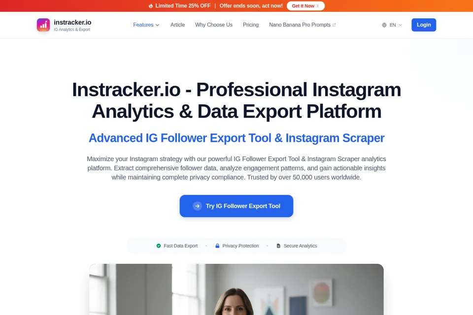 Landing page preview
