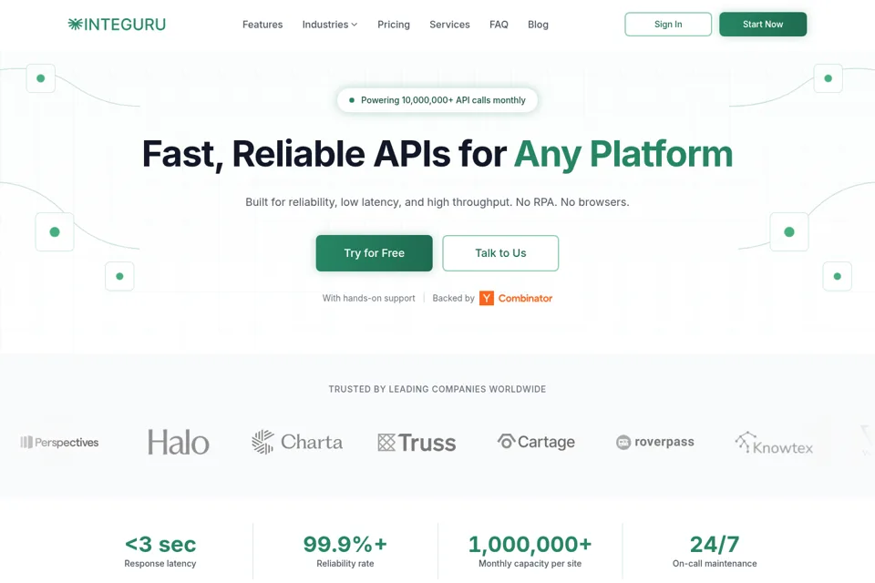 Landing page preview