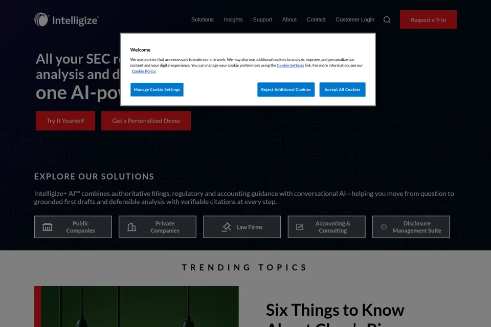 Landing page preview