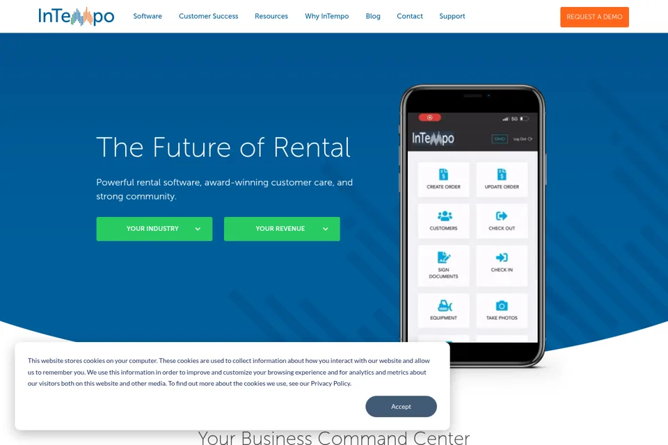 Landing page preview