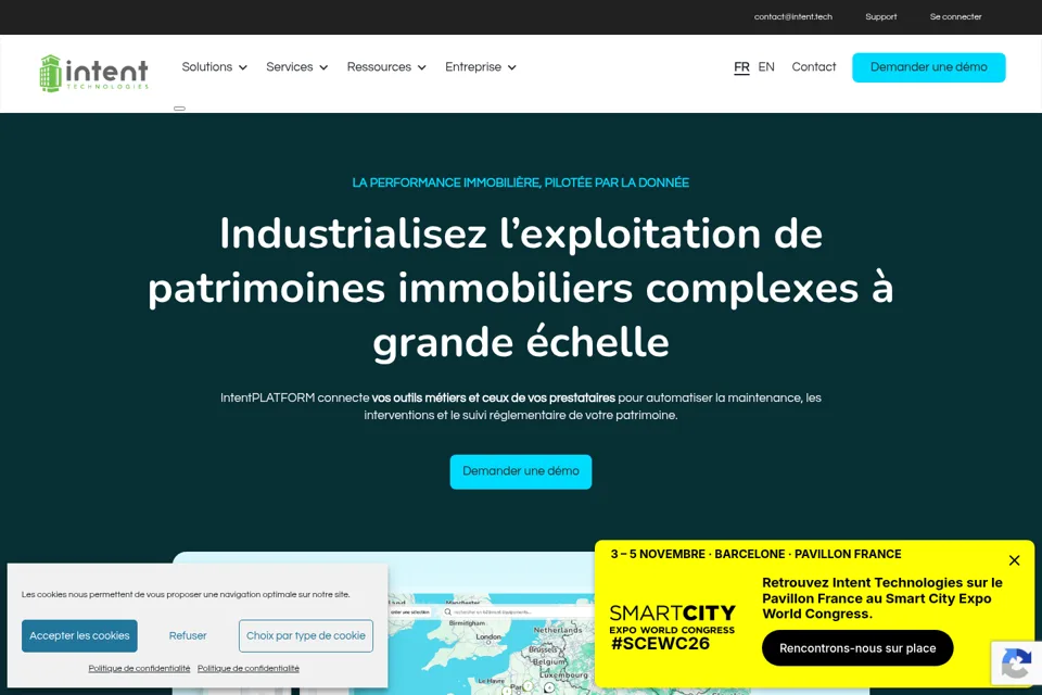 Landing page preview