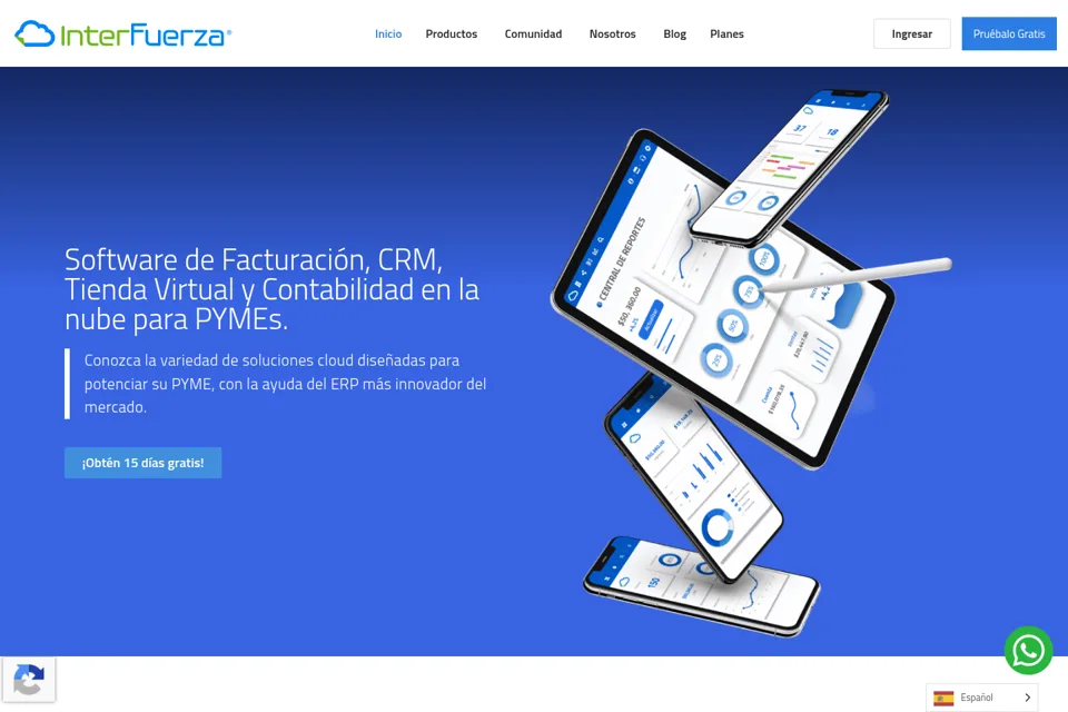Landing page preview