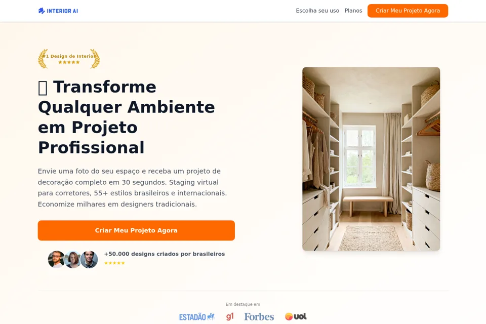 Landing page preview