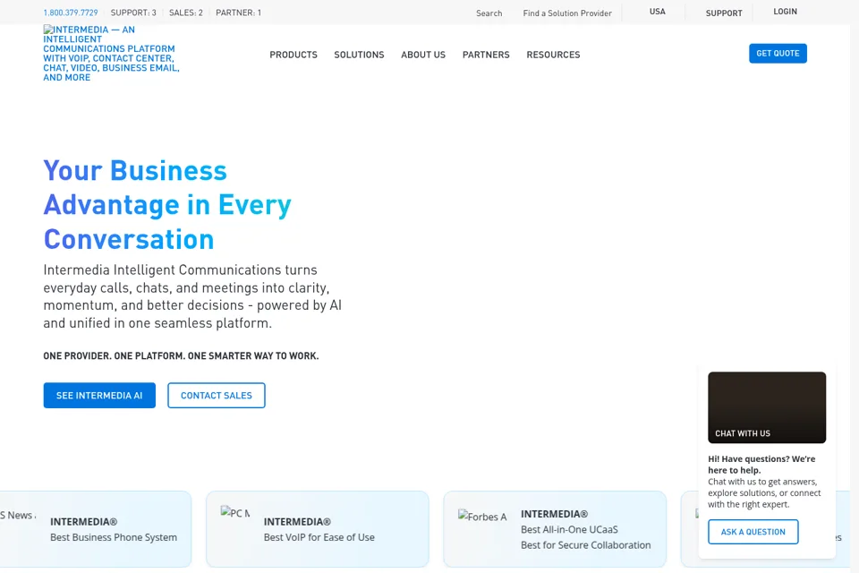 Landing page preview