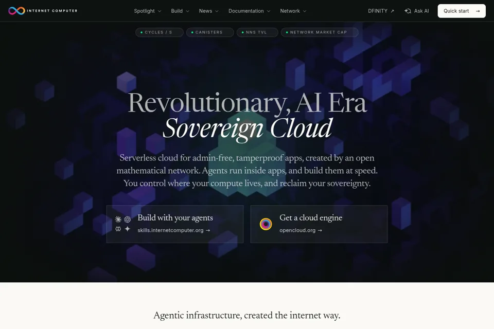 Landing page preview