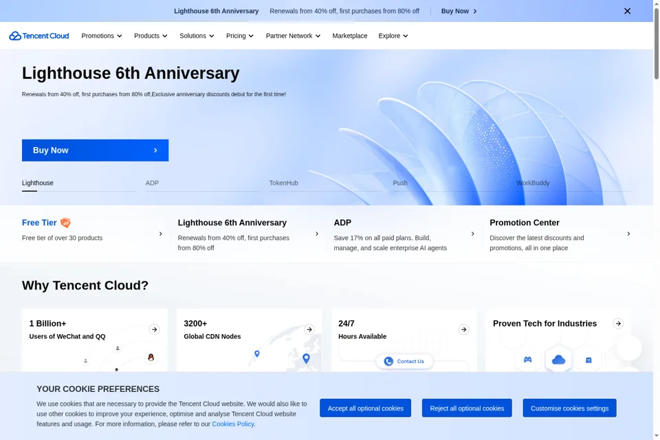 Landing page preview