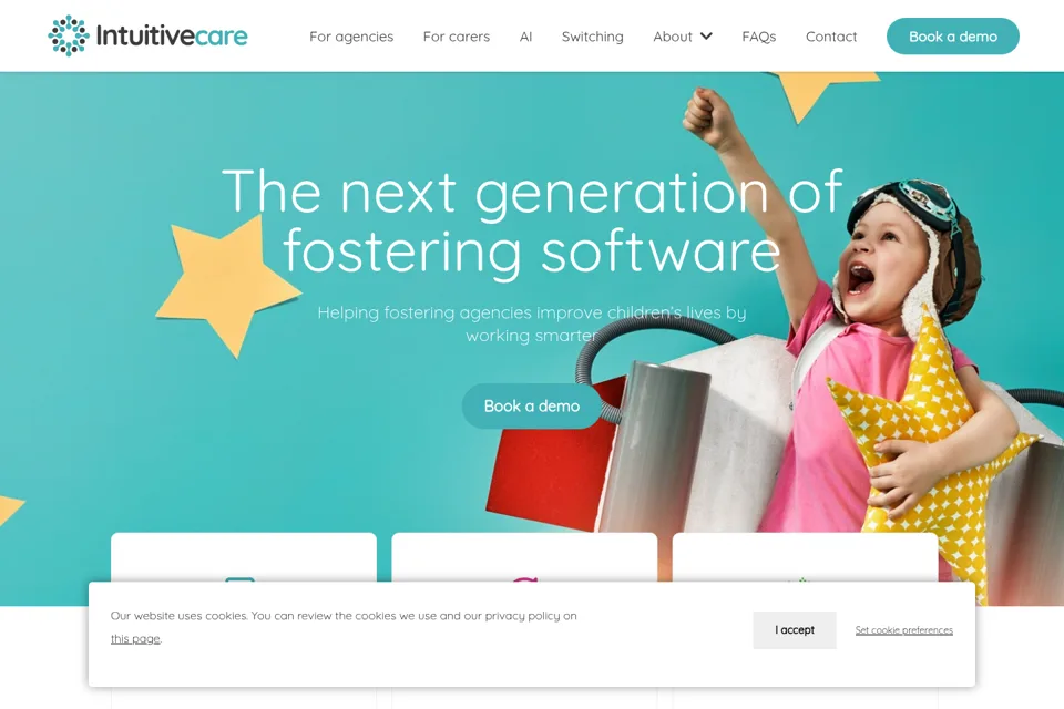 Landing page preview